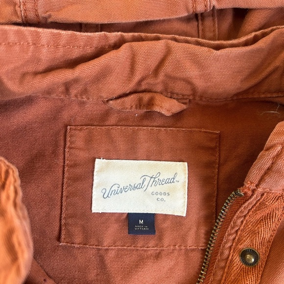 Universal Threads Cargo Military Jacket in Burnt Orange size M - Picture 11 of 14